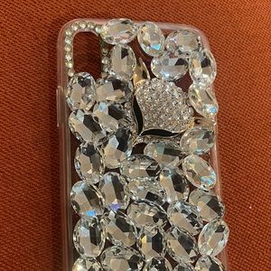 Luxury fancy blink iPhone X cover new